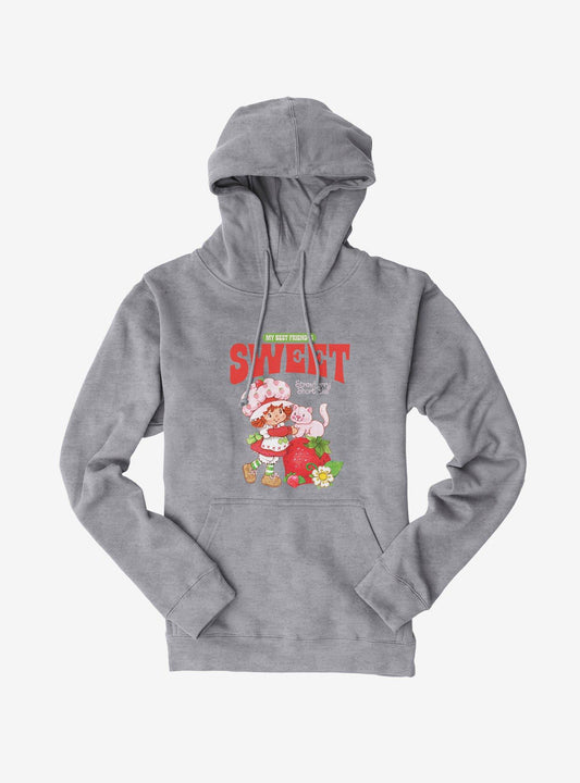 Strawberry Shortcake And Custard Vintage My Best Friend Is Sweet Hoodie