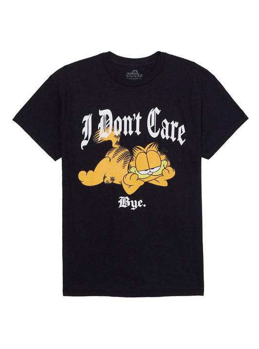 Garfield I Dont Care Bye Boyfriend Fit Girls TShirt Graphic Tee | Graphic Tee | Unisex Shirt | High-Quality Print