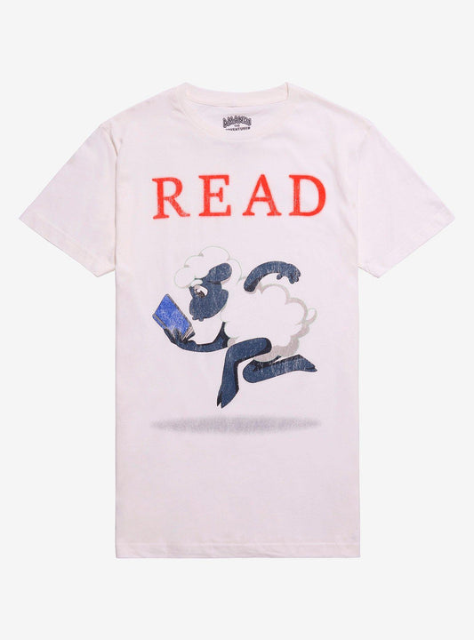 Amanda The Adventurer Read Sheep T-Shirt