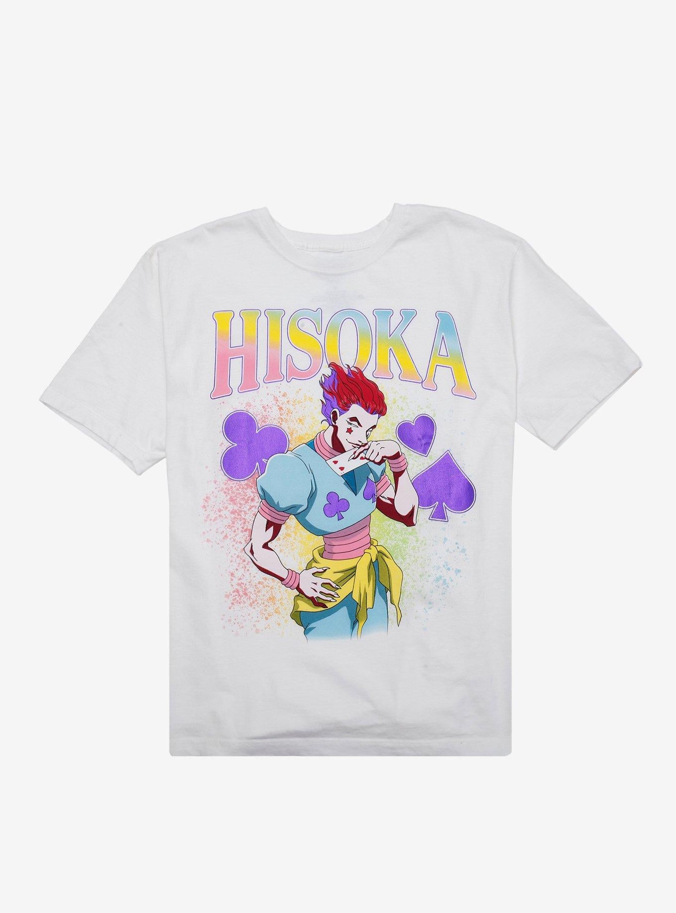 Hunter X Hunter Hisoka Colorful Boyfriend Fit Girls T-Shirt