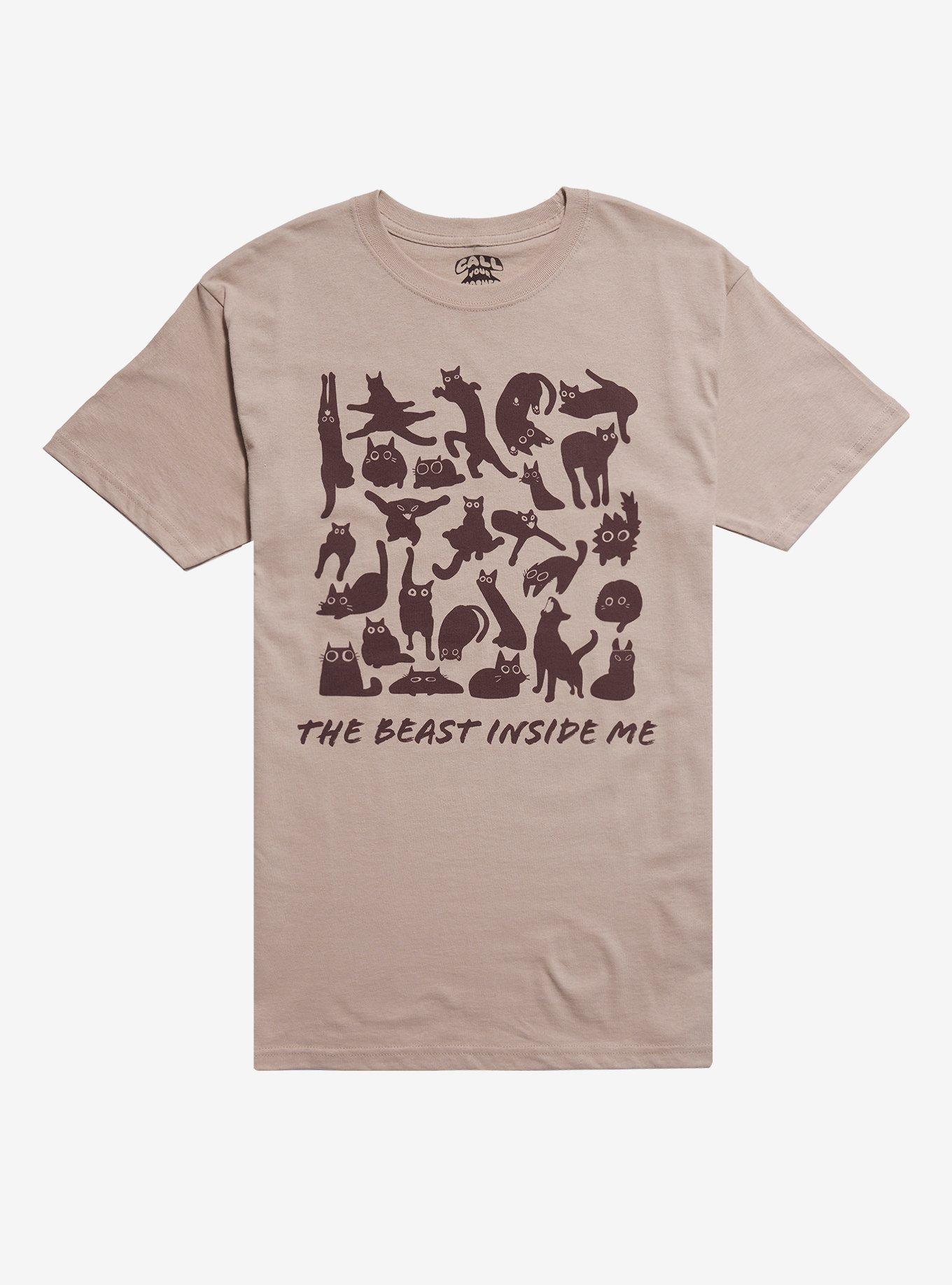 Beast Inside Me TShirt By Call Your Mother Graphic Tee | Graphic Tee | Unisex Shirt | High-Quality Print