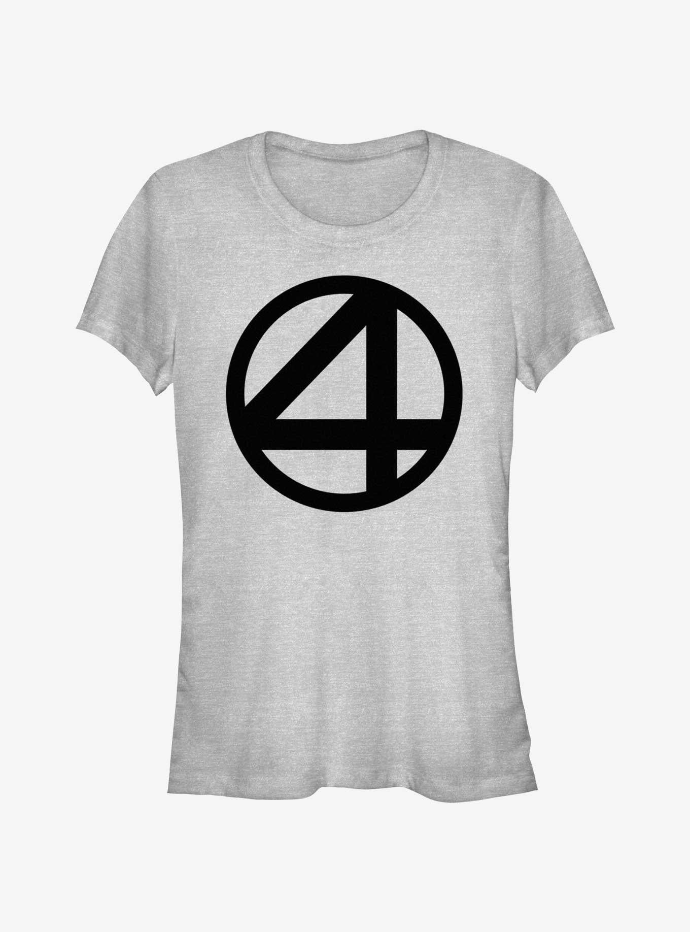 Marvel Fantastic Four Logo Girls T-Shirt T-Shirt – Official Fan Merchandise | High Demand Item