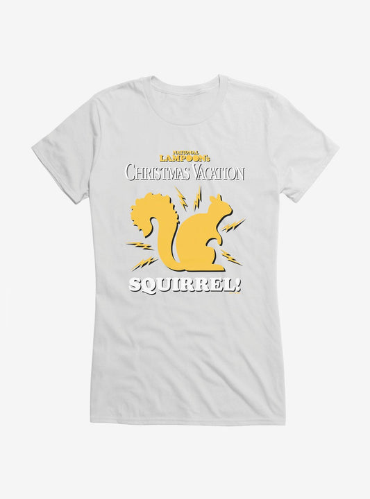 Christmas Vacation Electric Squirrel Girls TShirt T-Shirt | Seasonal Must-Have | Limited Christmas Style