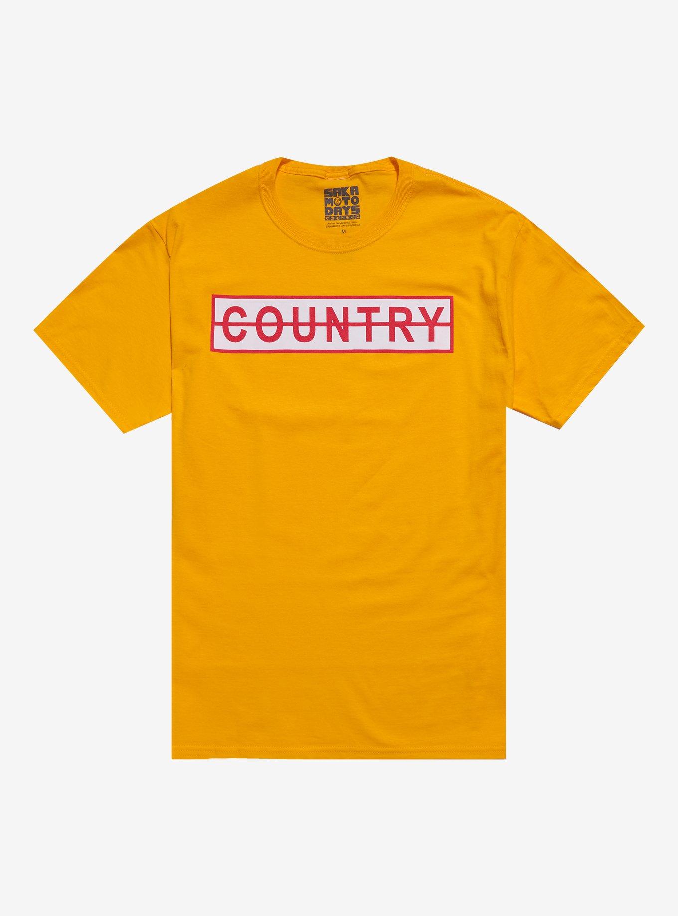 Sakamoto Days Taro Sakamoto Country T-Shirt