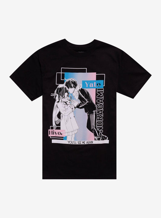 Noragami Manga Art Yato & Hiyori T-Shirt