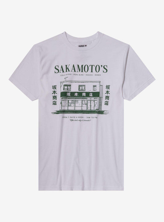 Sakamoto Days Store Line Art T-Shirt