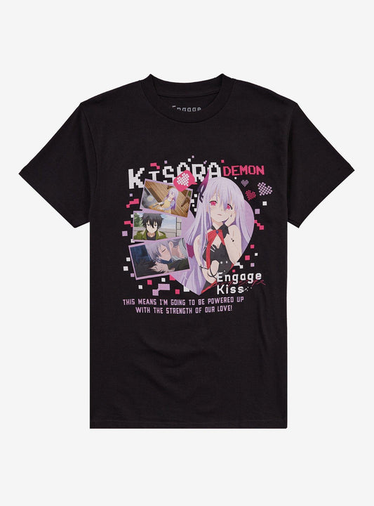 Engage Kiss Heart Panels T-Shirt