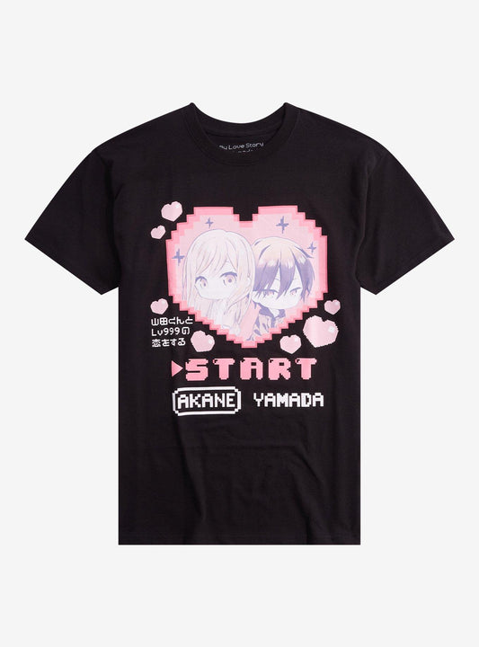 My Love Story With Yamada-Kun At Lv999 Heart Chibi T-Shirt
