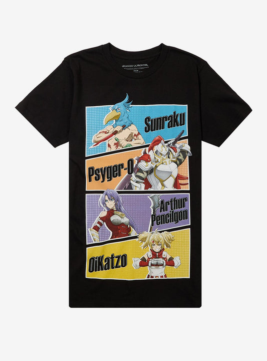 Shangri-La Frontier Character Panels T-Shirt