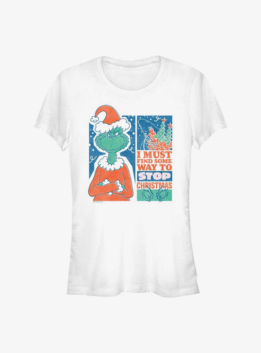 Dr Seuss Must Stop Christmas Girls TShirt T-Shirt | Best-Selling Design | Perfect For Daily Wear