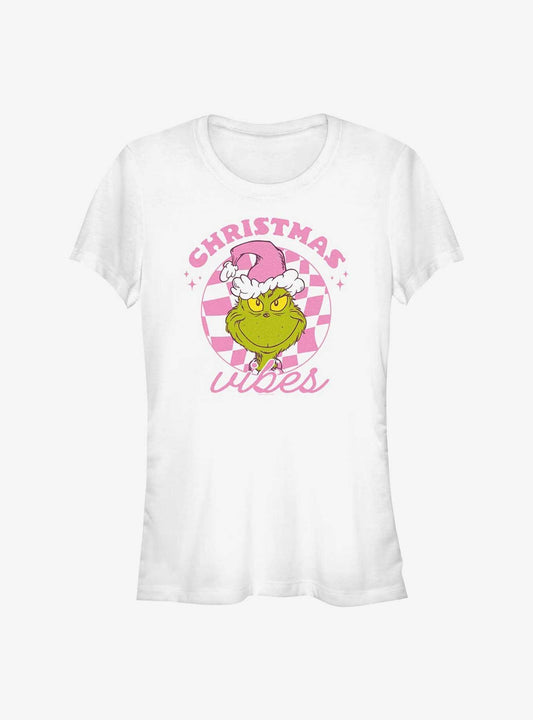Dr Seuss Christmas Vibes Girls TShirt T-Shirt | Best-Selling Design | Top Pick For Gifting
