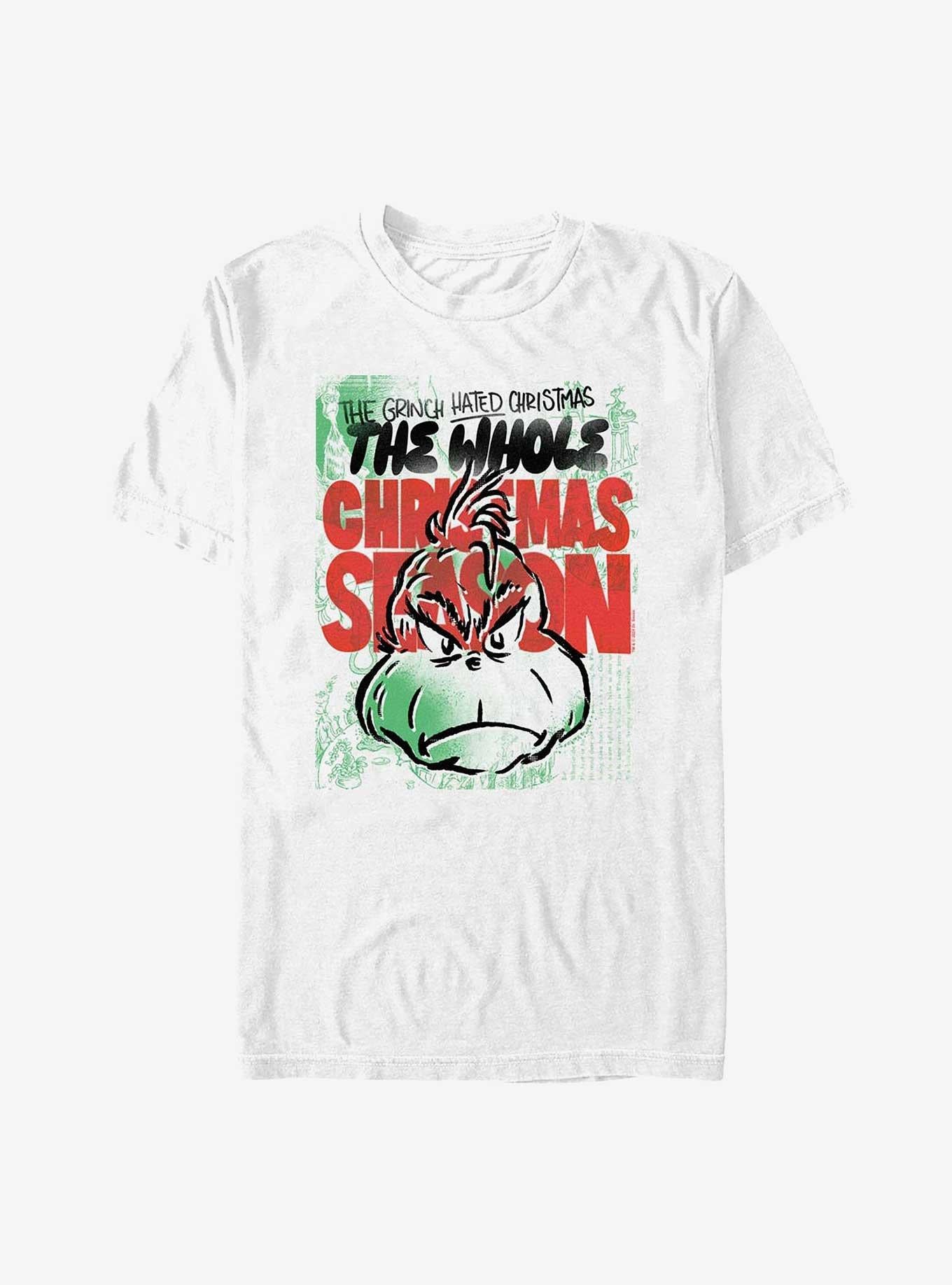 Dr Seuss Hated Christmas Season T-Shirt T-Shirt – Unique Character Design | High Demand Item
