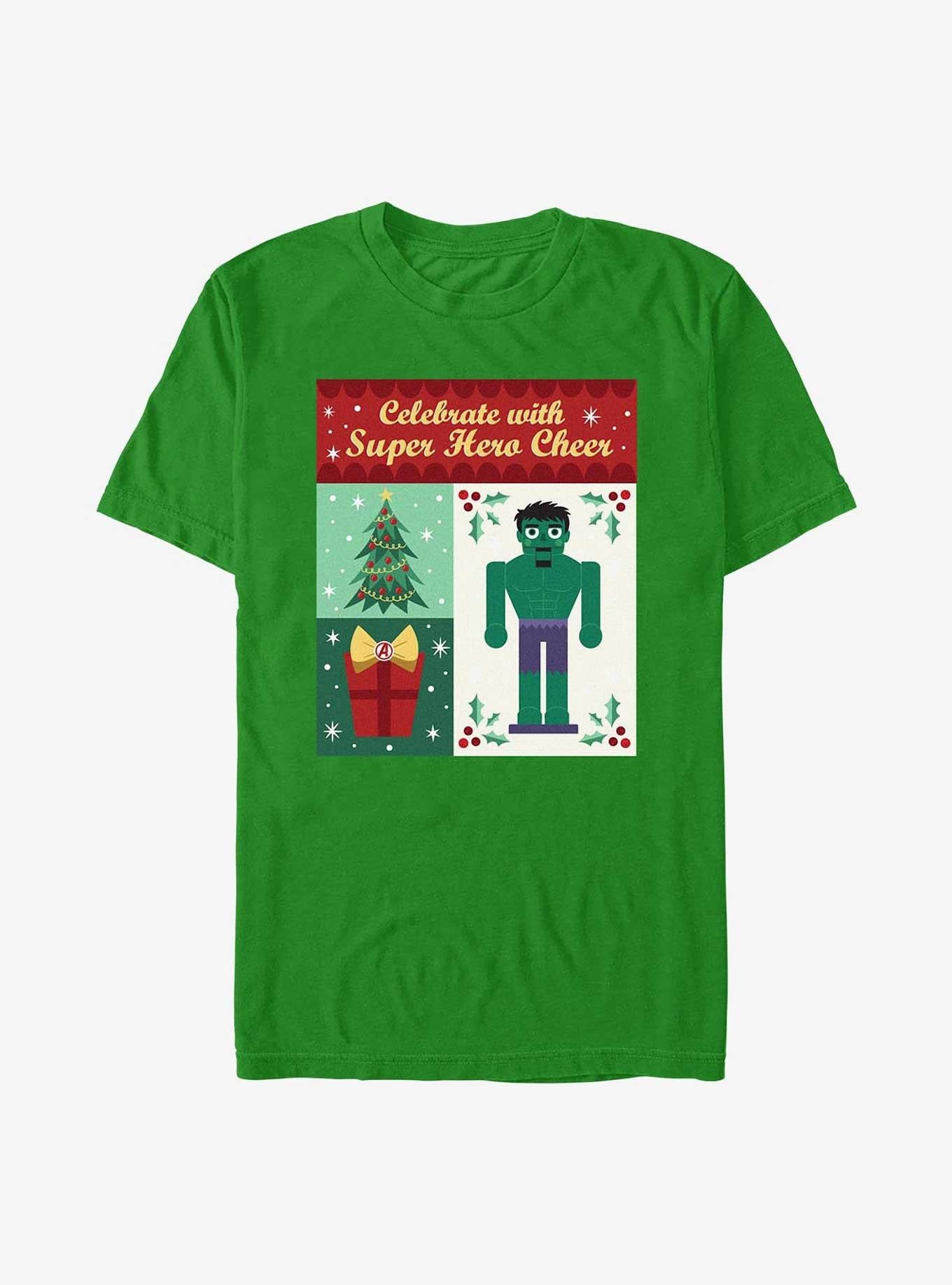 Marvel Hulk Christmas With Super Hero TShirt T-Shirt | Holiday Edition | Trending Festive Apparel