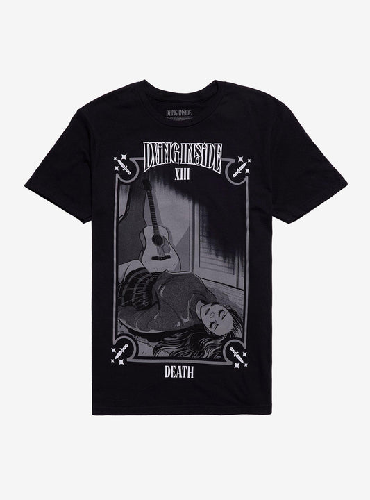 Dying Inside Death Tarot Card TShirt Graphic Tee | Graphic Tee | Unisex Shirt | Best-Selling Design