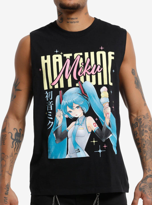 Hatsune Miku Ice Cream Tank Top