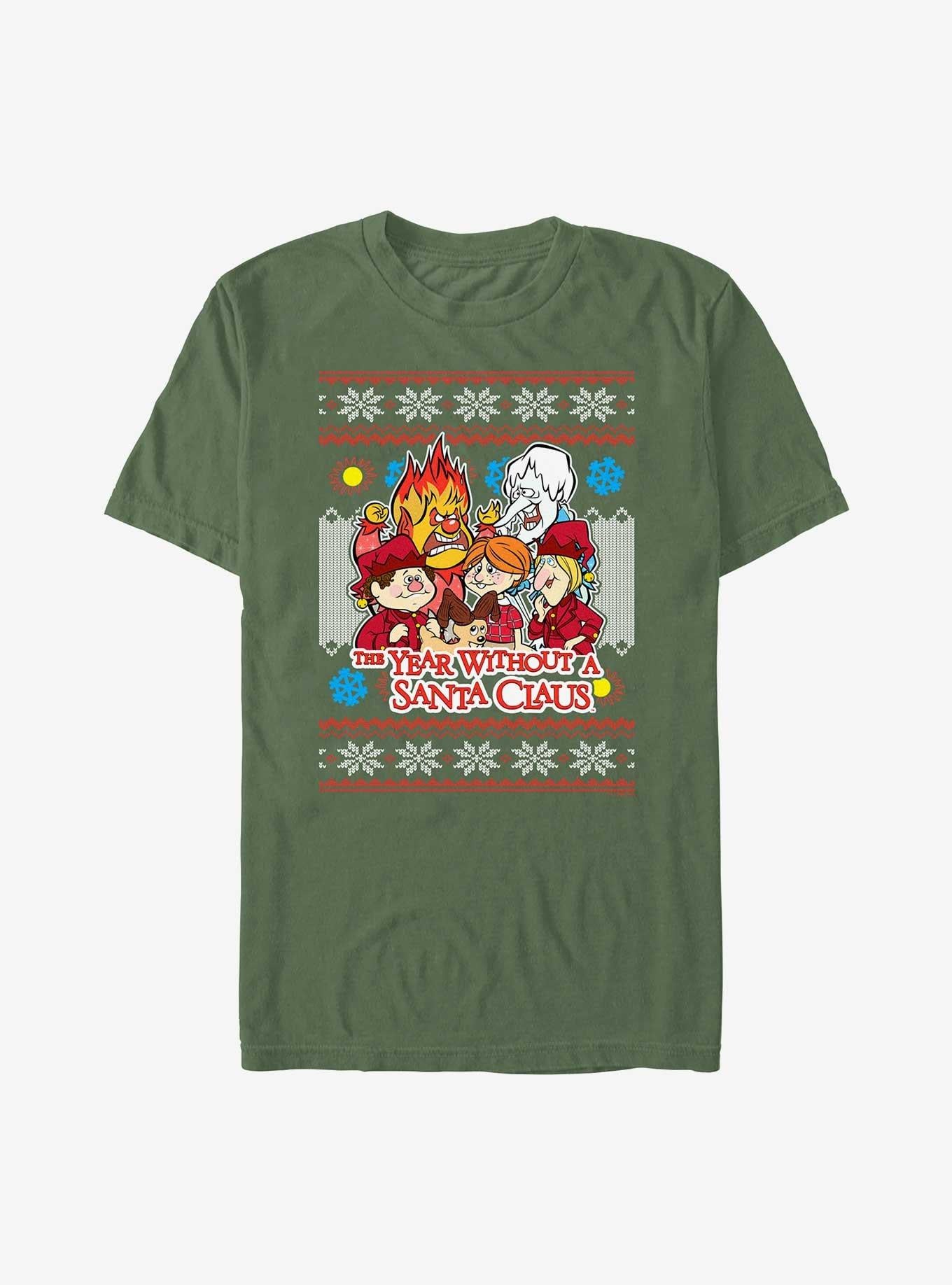 A Year Without A Santa Christmas Gang Garment Dye TShirt T-Shirt | Cute Festive Style | Top Pick For Gifting
