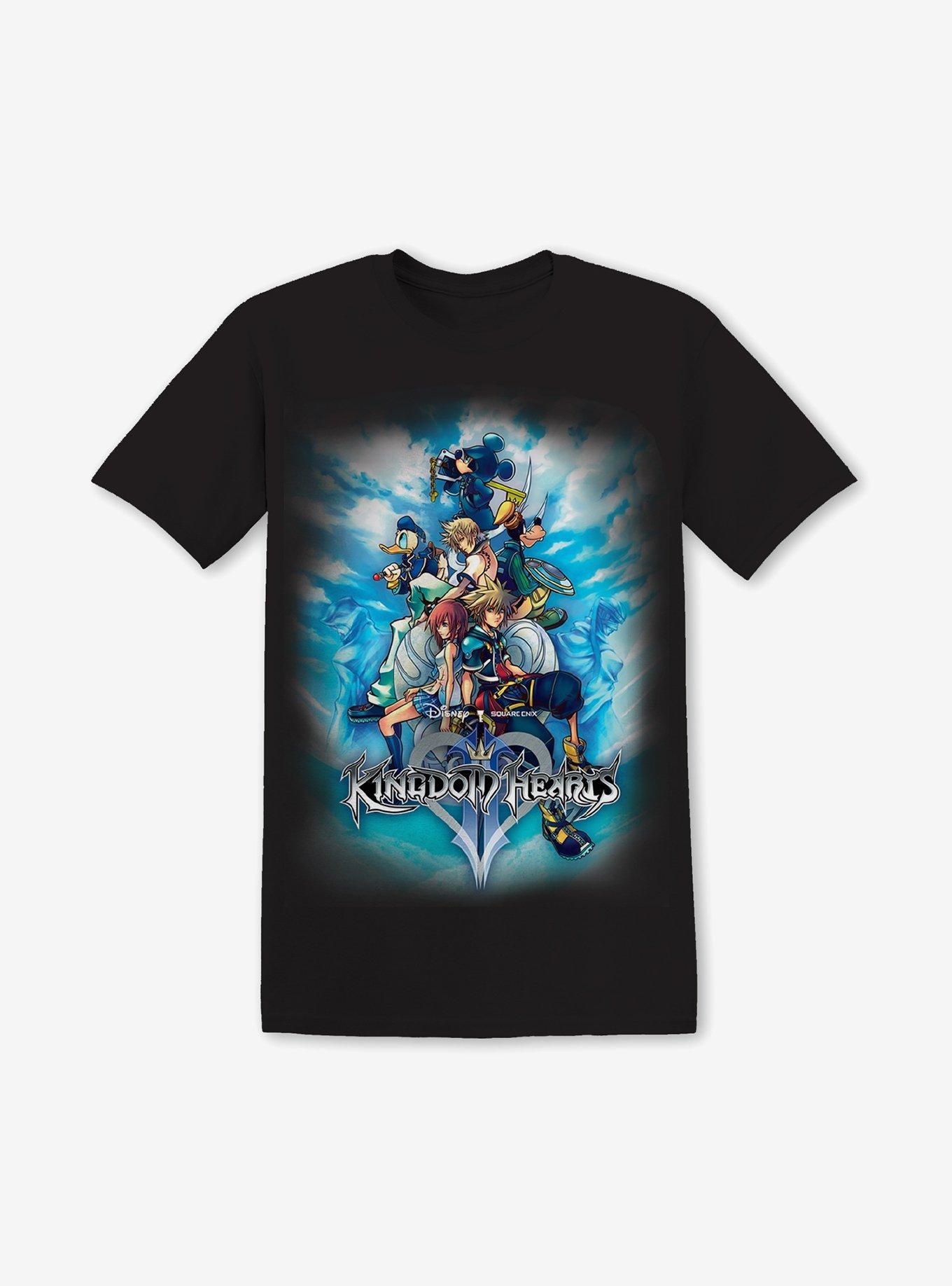 Disney Kingdom Hearts II Sky Boyfriend Fit Girls T-Shirt