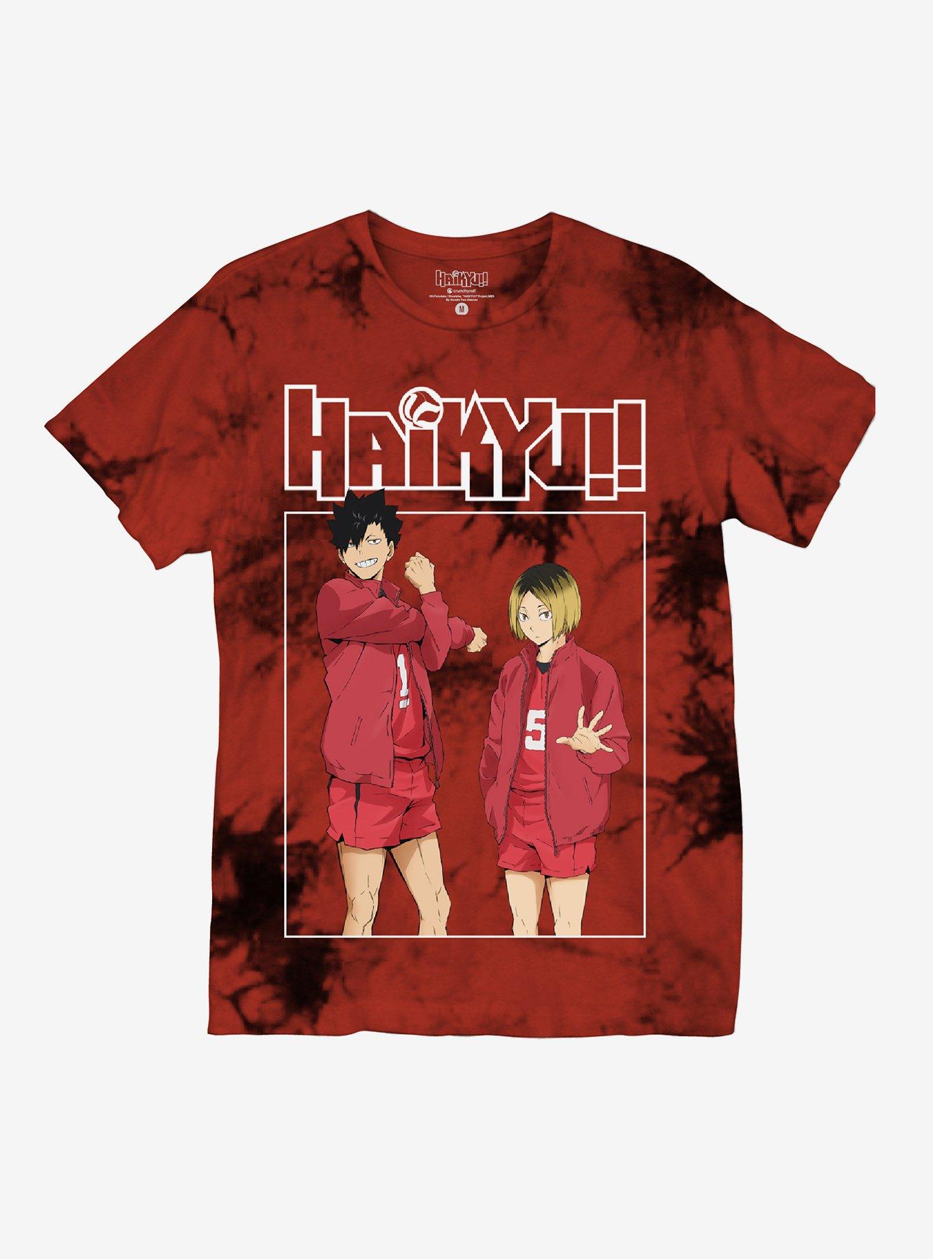 Haikyu!! Duo Tie-Dye Boyfriend Fit Girls T-Shirt