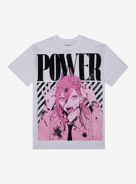 Chainsaw Man Power Accessories Bold T-Shirt