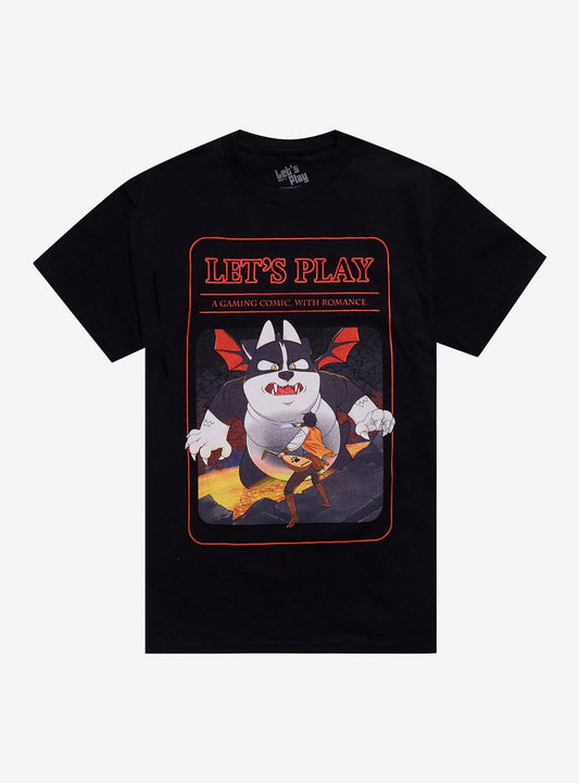 Lets Play Bowser Dragon TShirt Graphic Tee | Graphic Tee | Unisex Shirt | Soft Comfortable Wear