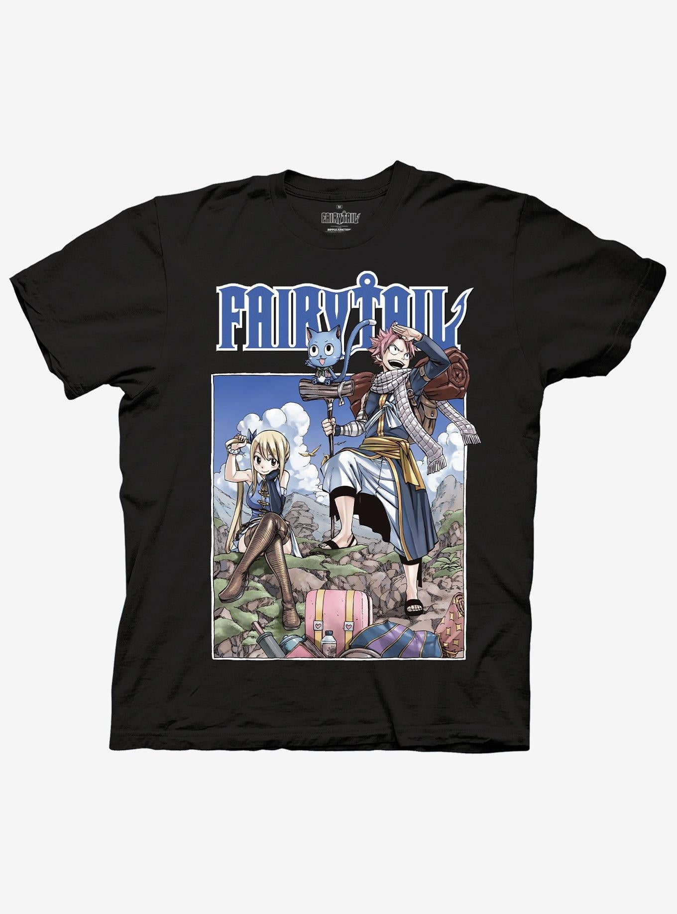 Fairy Tail Poster Relaxed Fit Girls T-Shirt