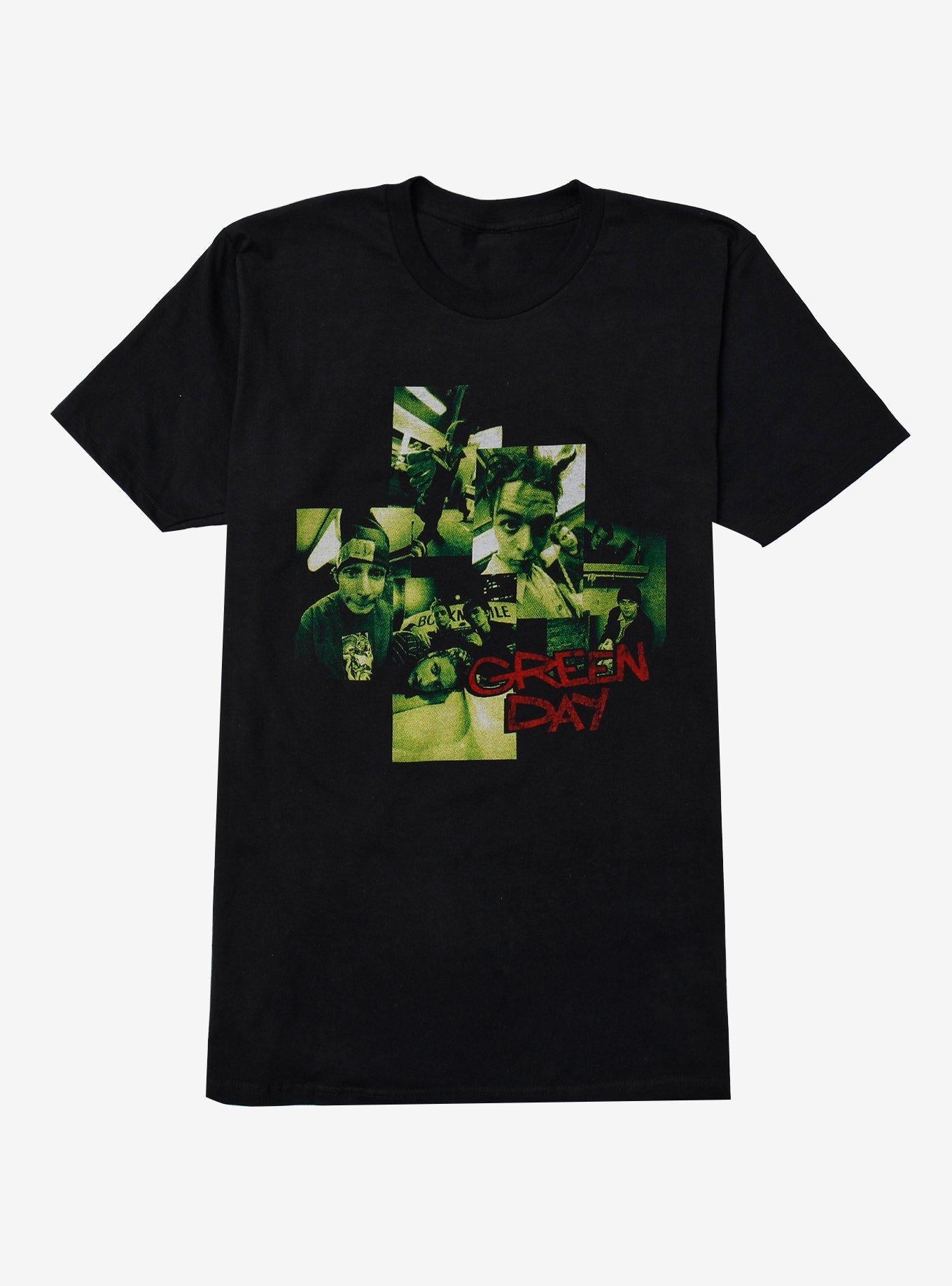 Green Day Green Photo Collage TShirt Graphic Tee | Graphic Tee | Unisex Shirt | Perfect Gift for Fans