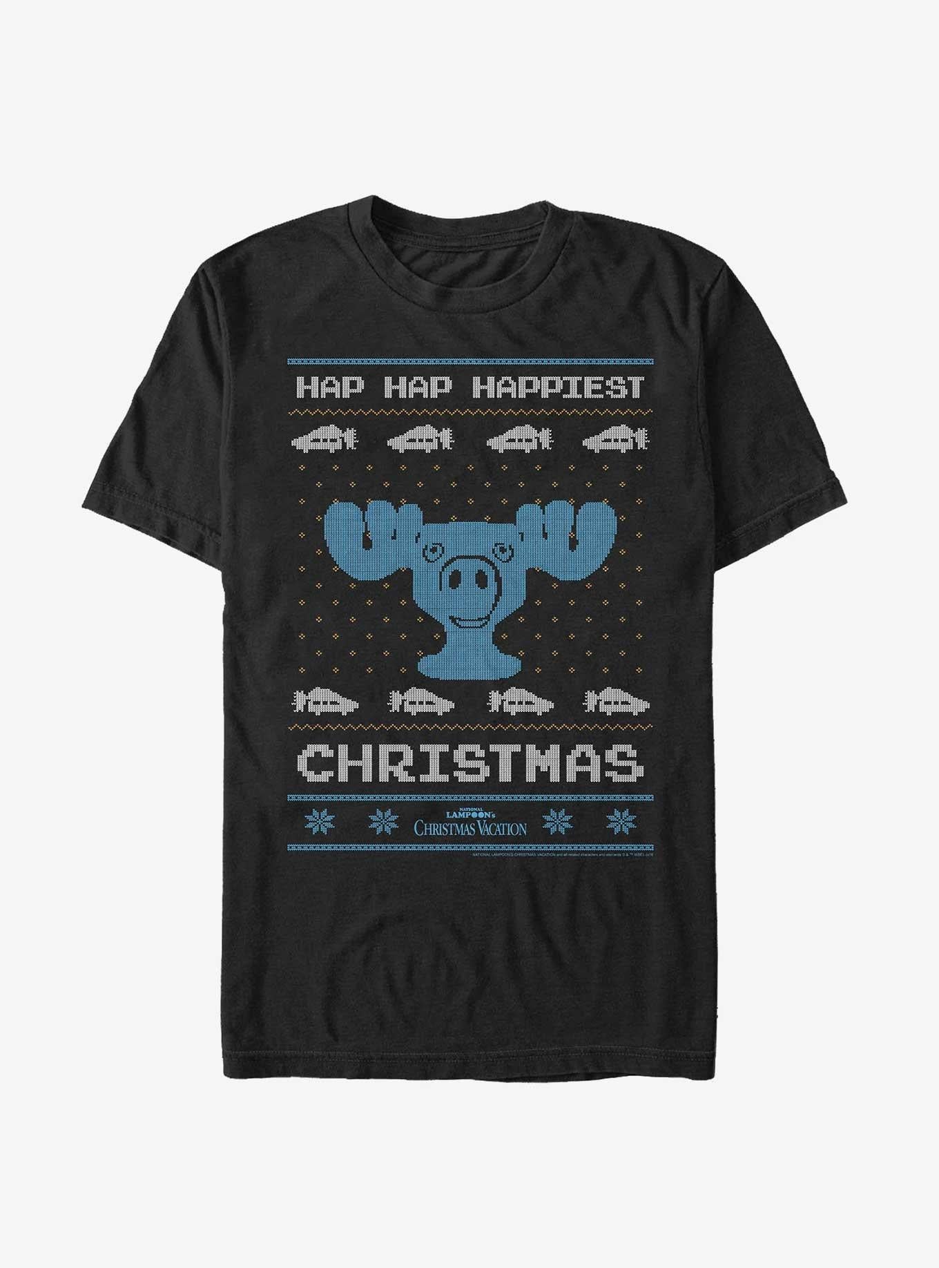 National Lampoons Christmas Vacation Hap Hap TShirt T-Shirt | Holiday Edition | Perfect For Daily Wear