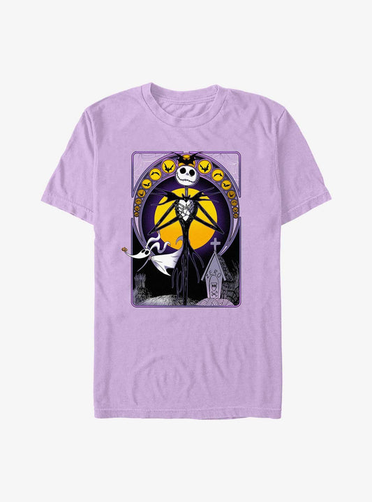 The Nightmare Before Christmas Jack Nightmare Nouveau Garment Dye TShirt T-Shirt | Premium Graphic | Limited Christmas Style