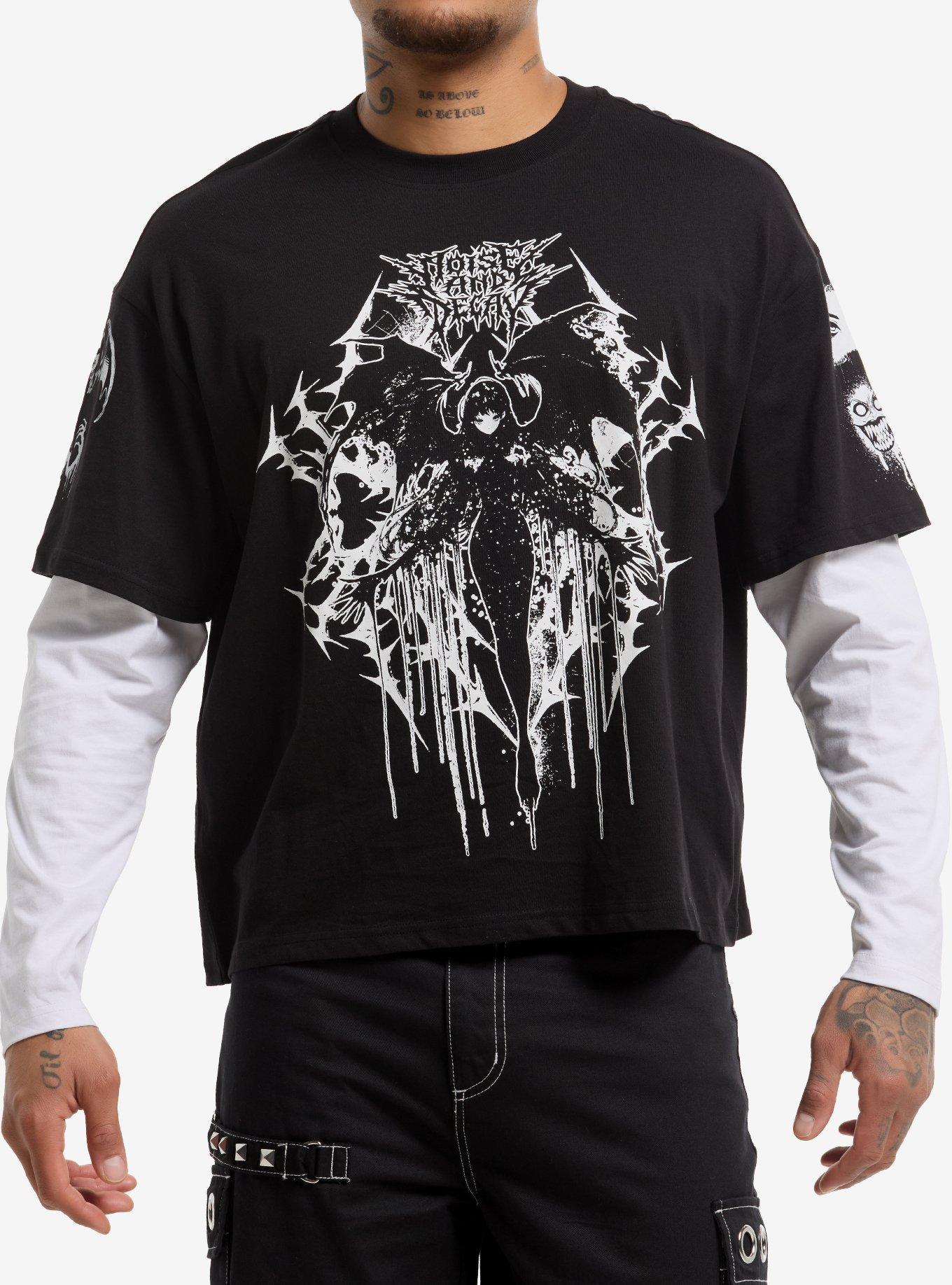Noise & Decay Anime Demon Twofer Long-Sleeve T-Shirt