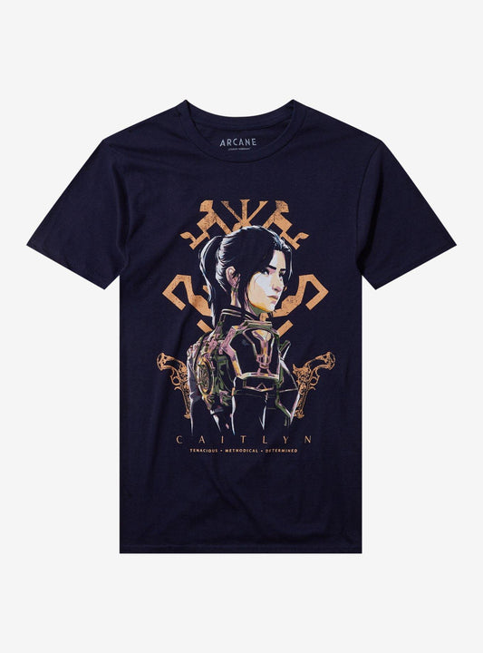 Arcane Caitlyn Profile T-Shirt