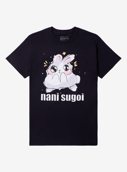 Nani Sugoi Bunny T-Shirt By PinkPafu