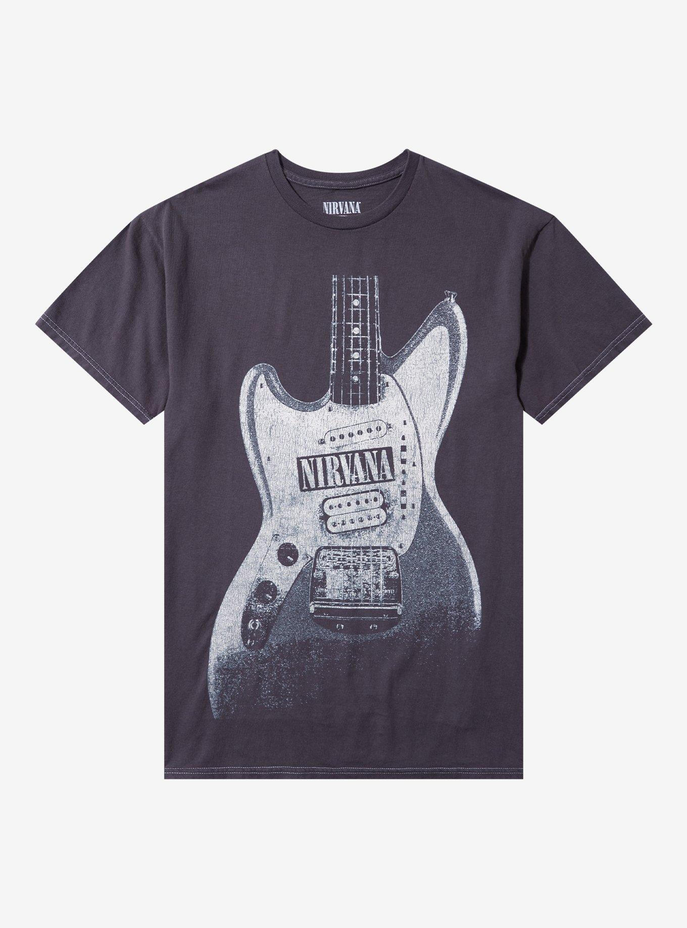 Nirvana Guitar Pigment Dye T-Shirt