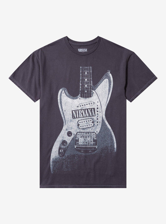 Nirvana Guitar Pigment Dye T-Shirt