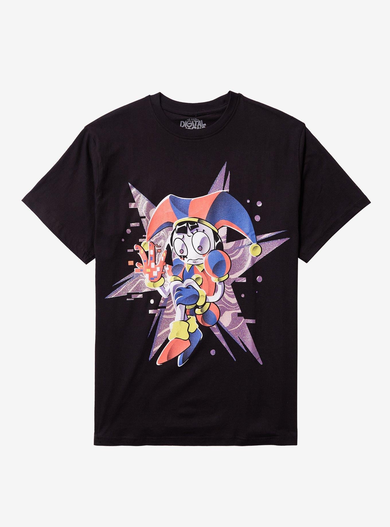 The Amazing Digital Circus Pomni Glitter T-Shirt