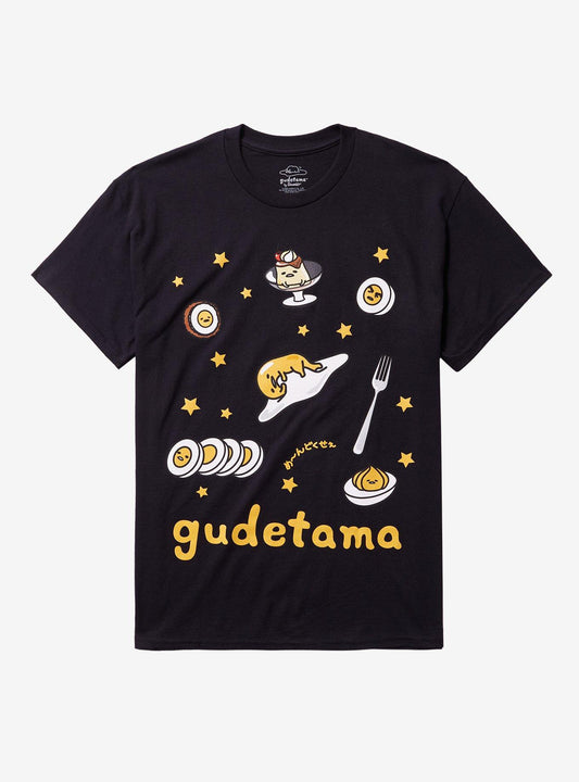 Gudetama Eggs Stars T-Shirt
