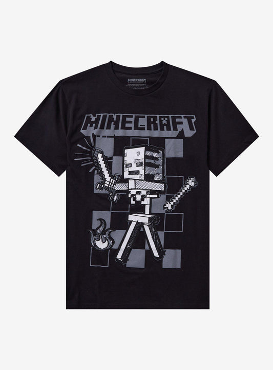 Minecraft Skeleton Tonal T-Shirt