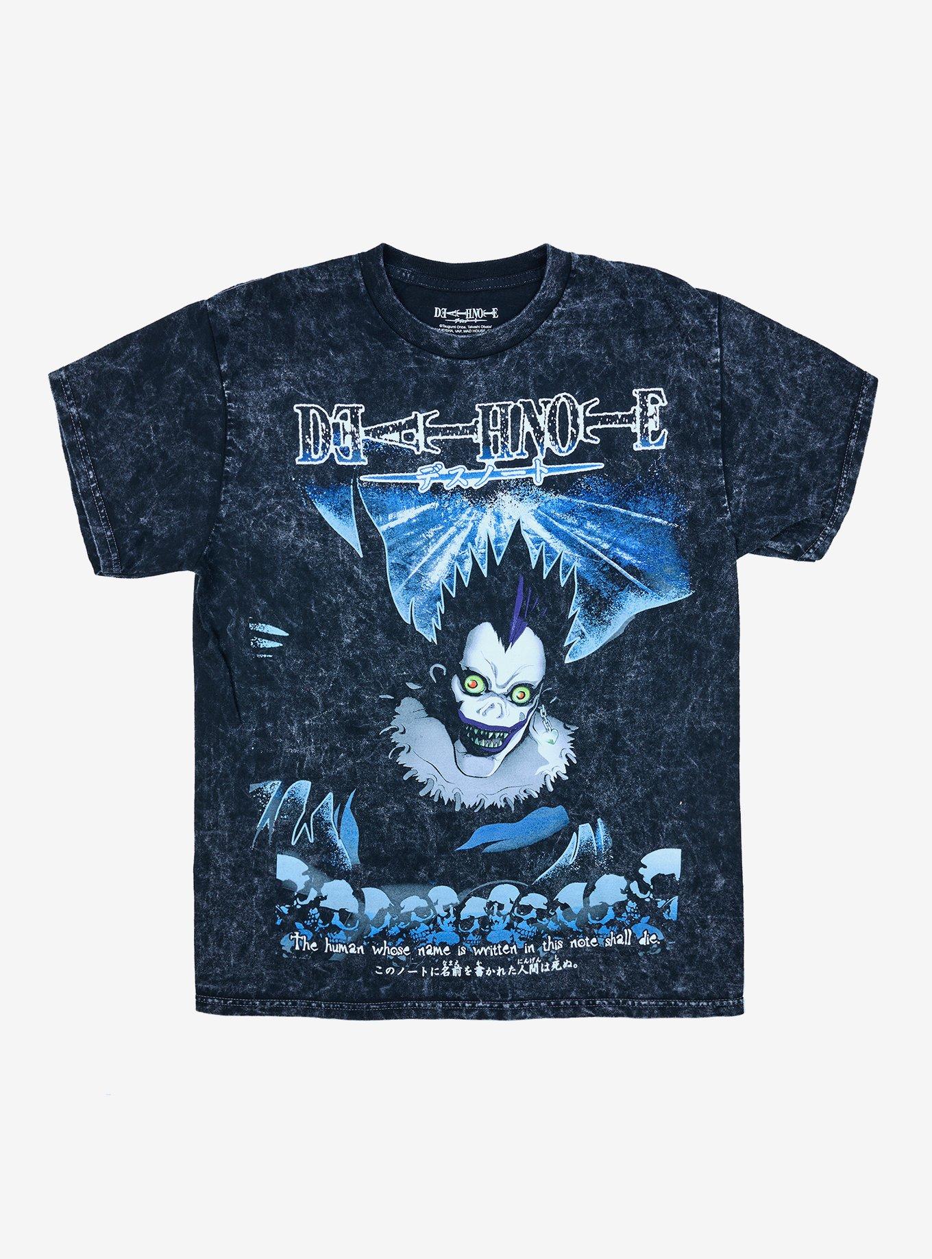 Death Note Ryuk Mineral Wash Girls T-Shirt
