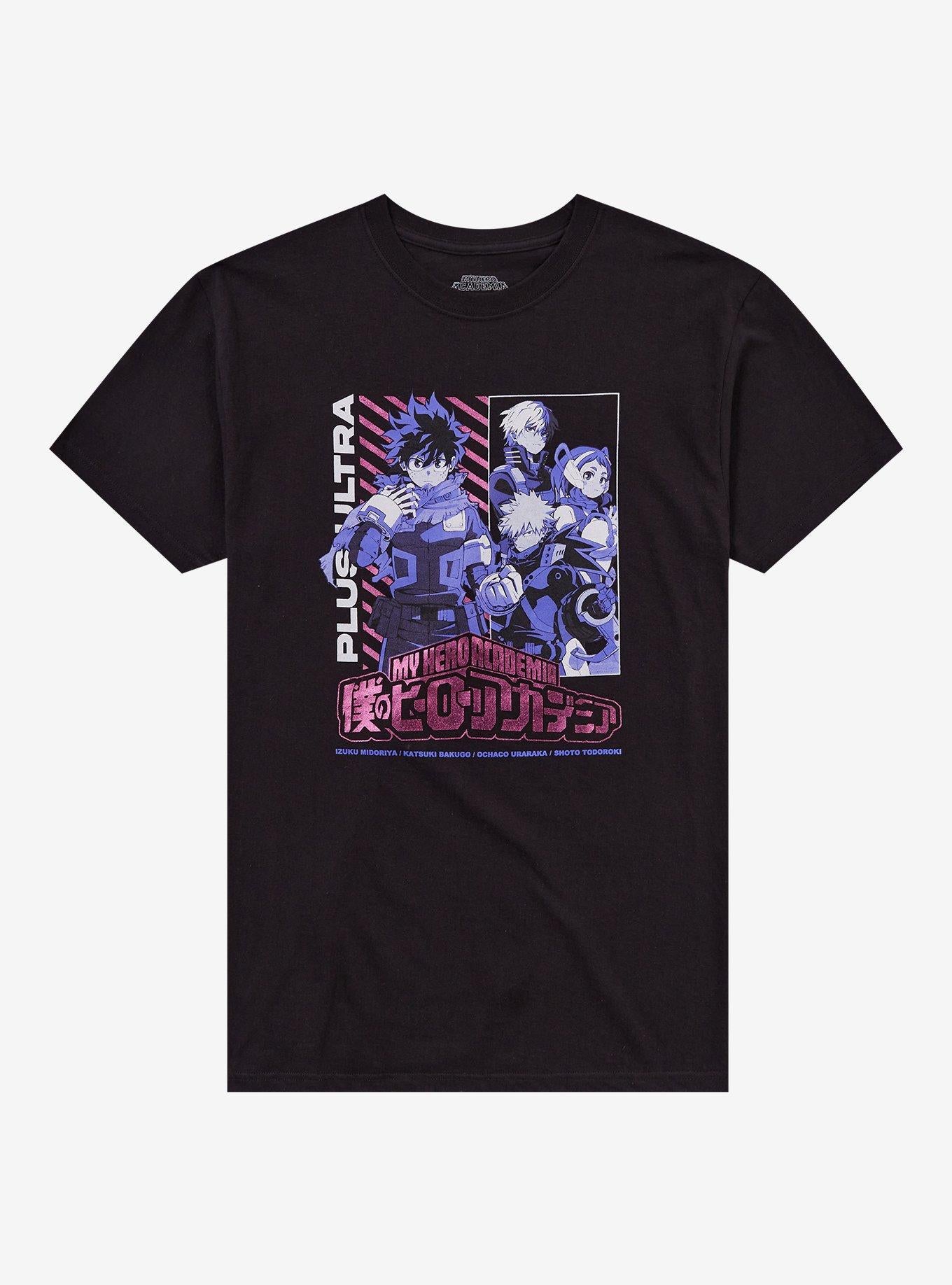 My Hero Academia Purple Foil Girls T-Shirt