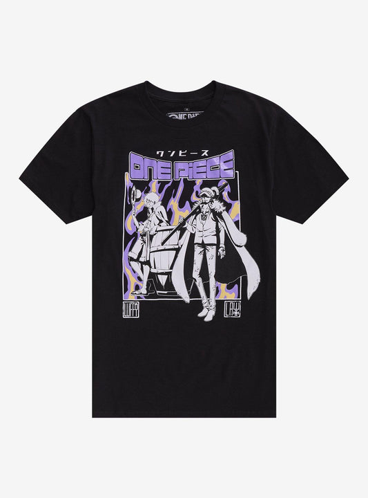 One Piece Luffy & Law Duo Girls T-Shirt