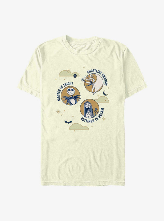 The Nightmare Before Christmas Ghostlike Zero Jack Sally TShirt T-Shirt | Seasonal Must-Have | Trending Festive Apparel