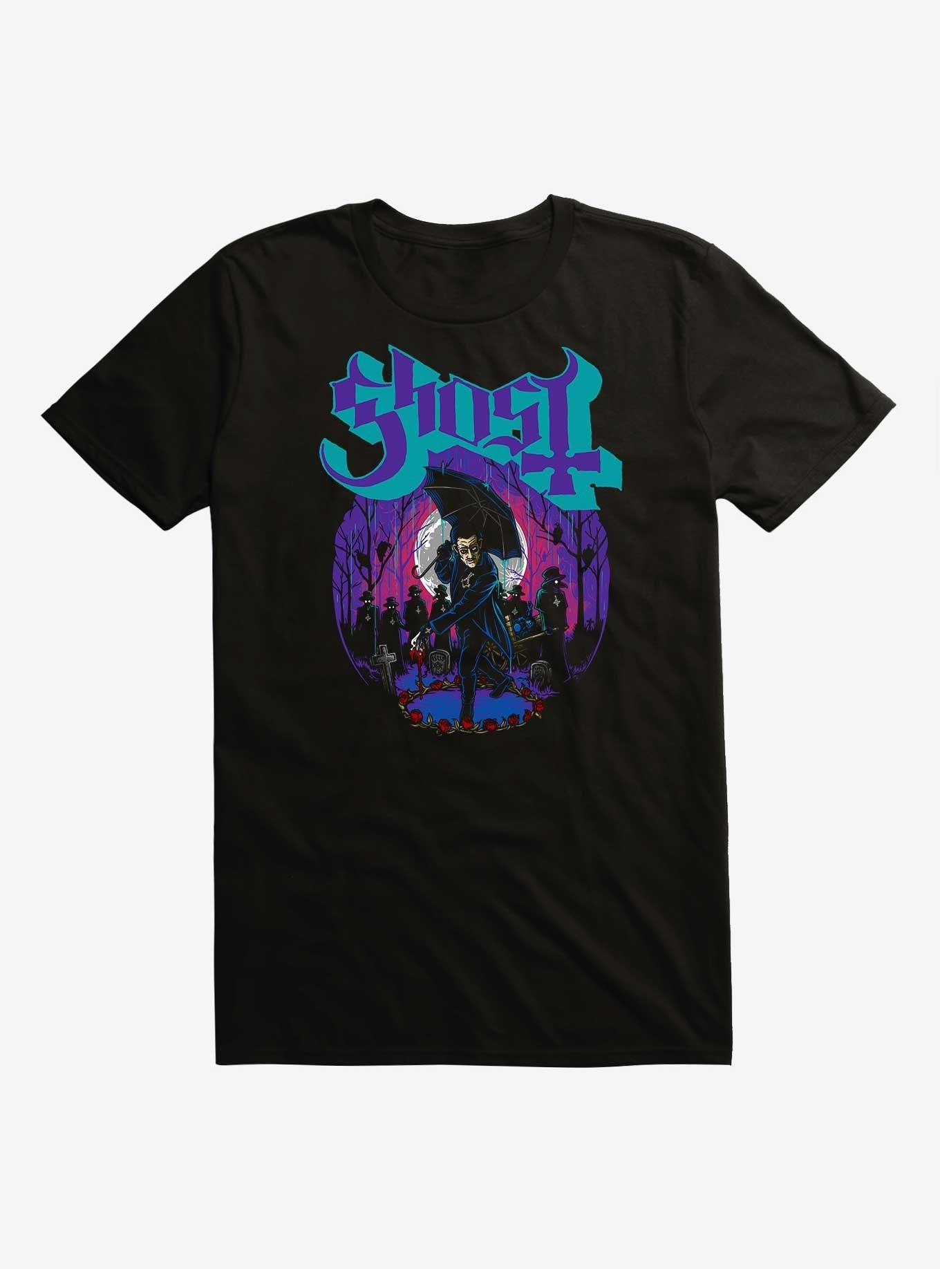 Ghost Unholy Plague Cemetery Ceremony T-Shirt