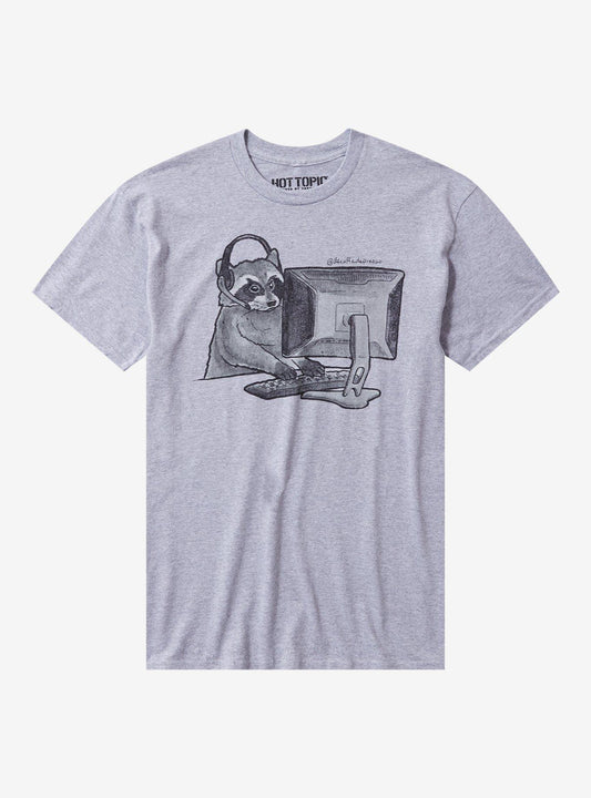 Raccoon Gaming TShirt By Decaffedepresso Graphic Tee | Graphic Tee | Unisex Shirt | Perfect Gift for Fans