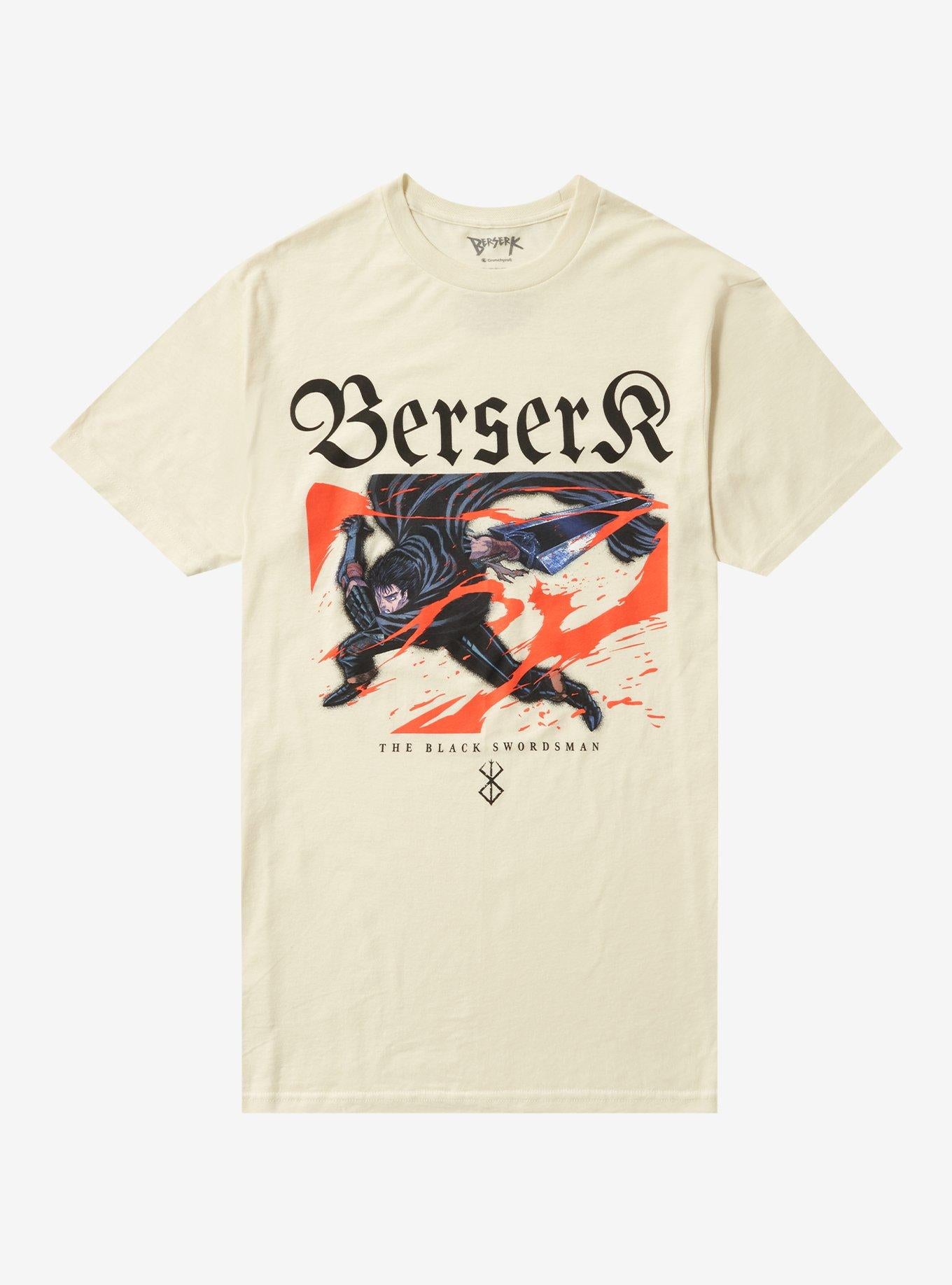 Berserk Guts Red Splatter T-Shirt