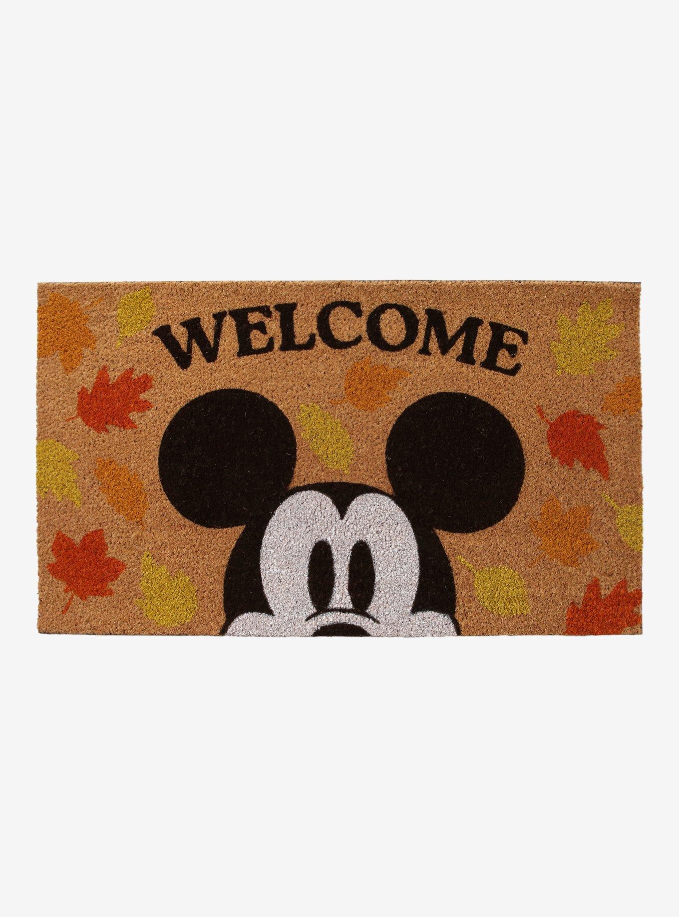 Disney Mickey Mouse Fall Leaves Doormat