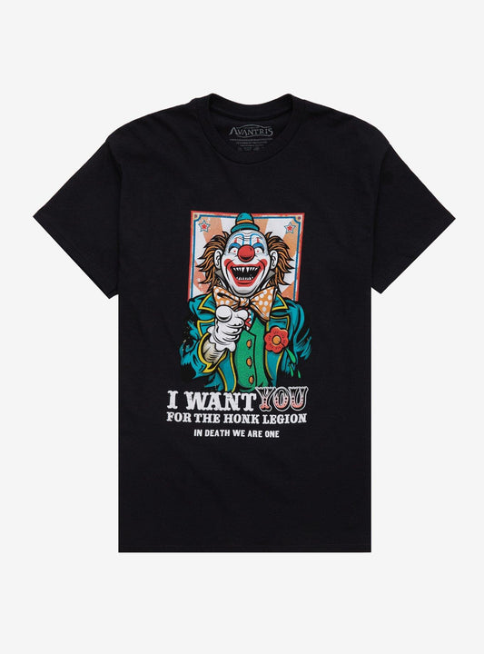 Legends Of Avantris Honk Legion Clown T-Shirt