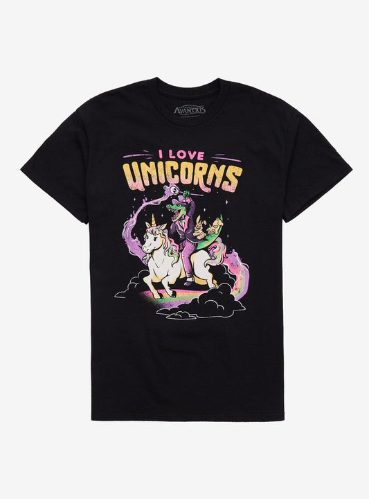 Legends Of Avantris I Love Unicorns T-Shirt