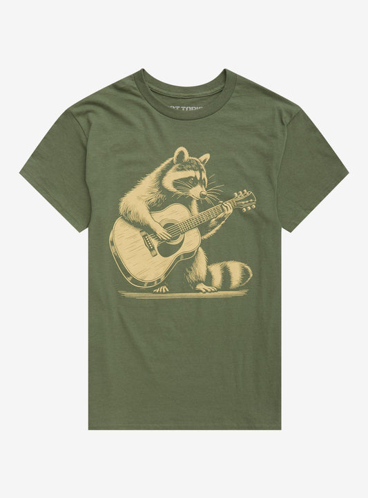 Raccoon Guitar TShirt Graphic Tee | Graphic Tee | Unisex Shirt | Soft Comfortable Wear
