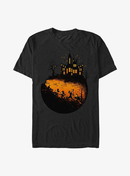 Disney Mickey Mouse Haunted Halloween T-Shirt