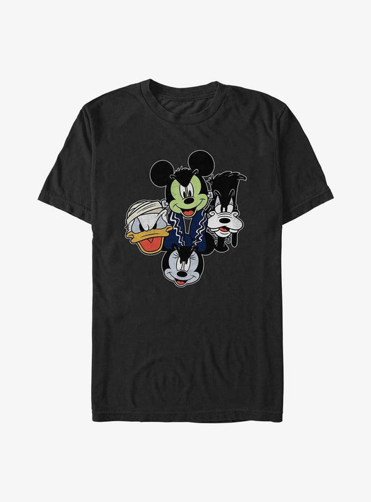Disney Mickey Mouse Halloween Heads T-Shirt