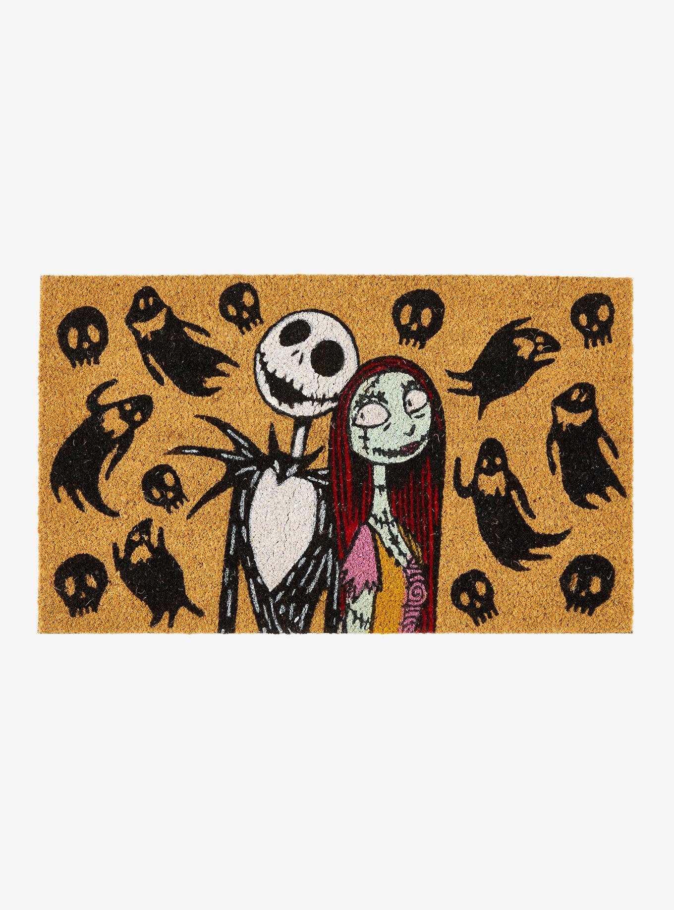 The Nightmare Before Christmas Jack & Sally Doormat